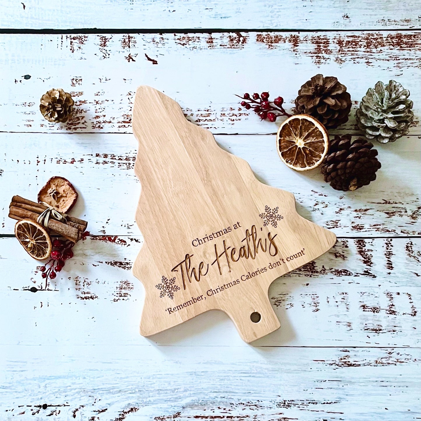 Family Christmas Treats Board