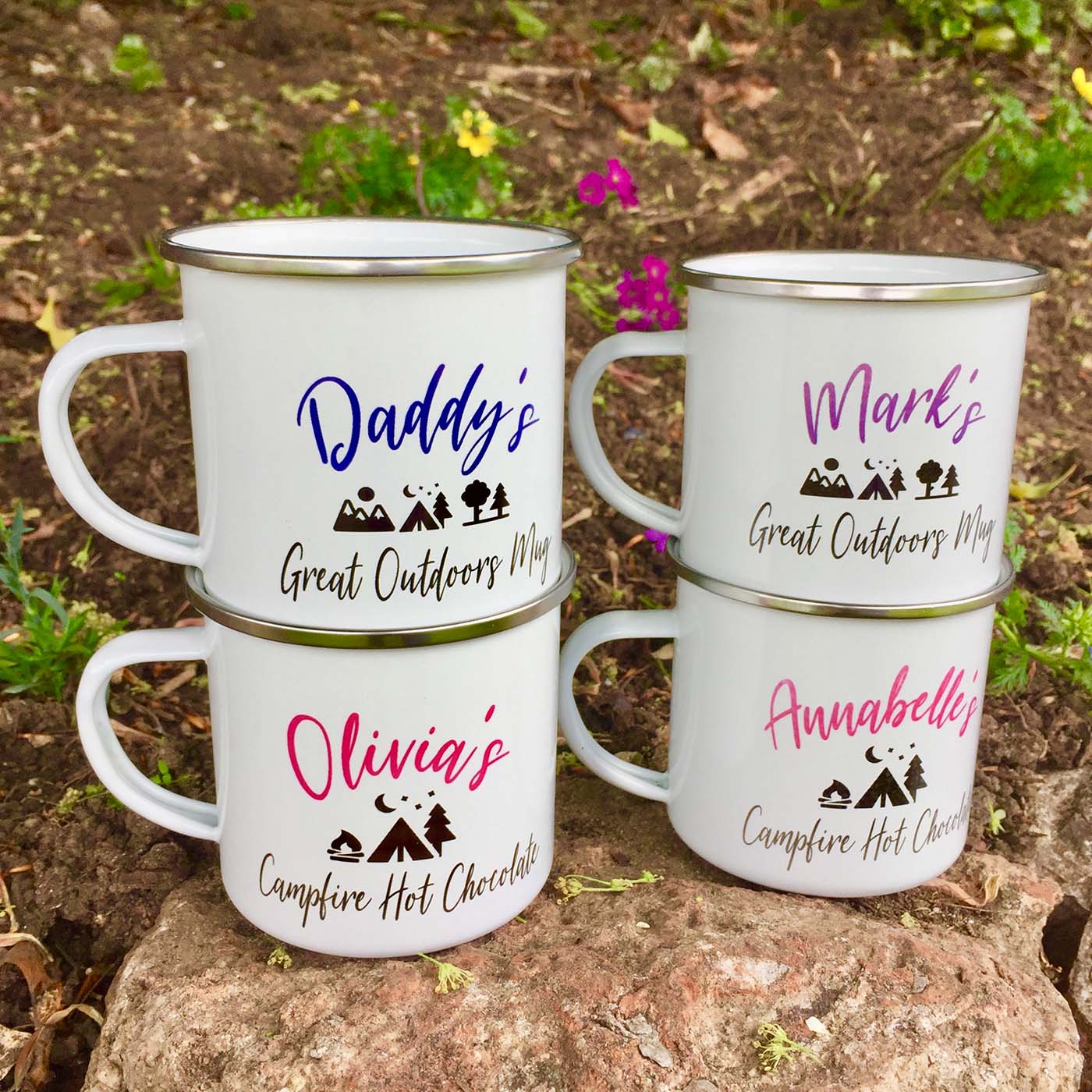 Enamel ‘Campfire Mug’