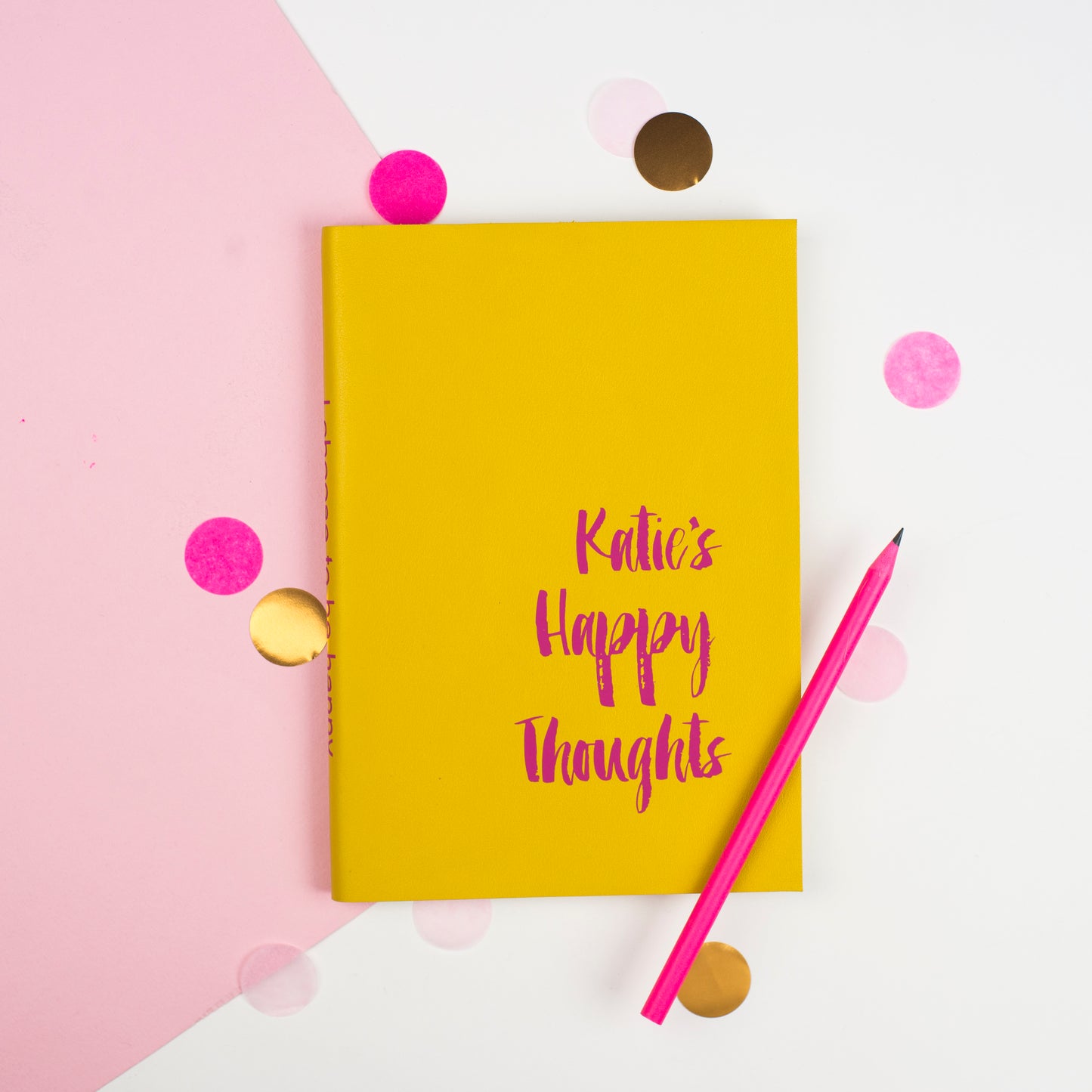Personalised ‘Happy Thoughts’ Journal