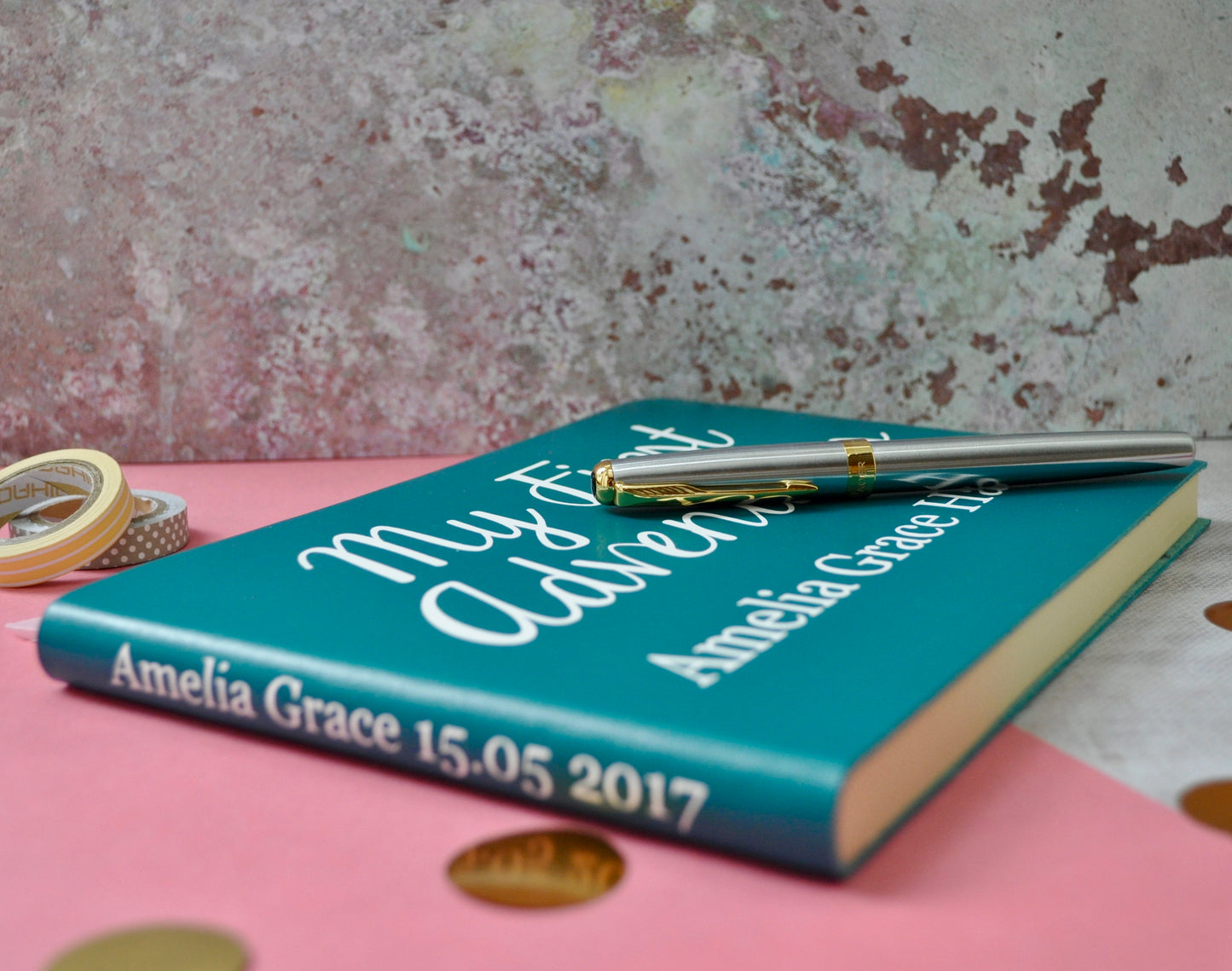 Personalised ‘My First Adventures’ Baby Journal