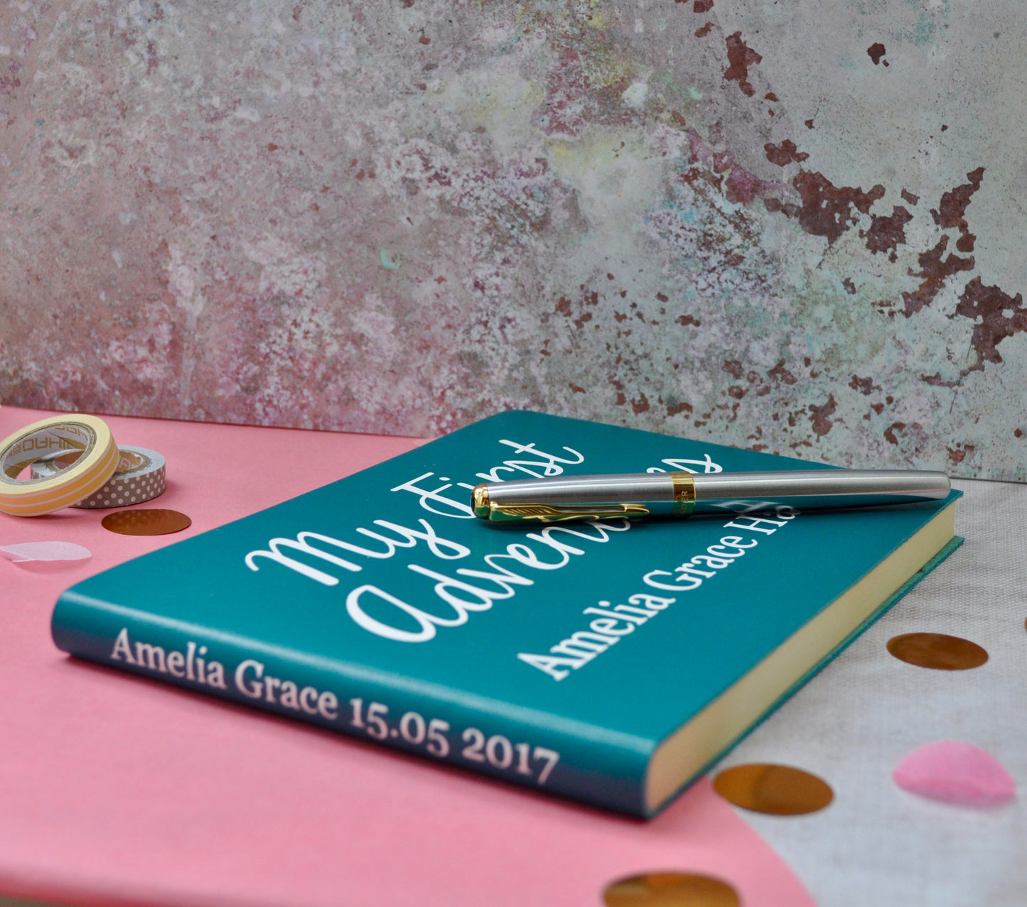Personalised ‘My First Adventures’ Baby Journal