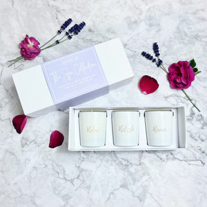 Spa Collection Candle Trio Gift Box