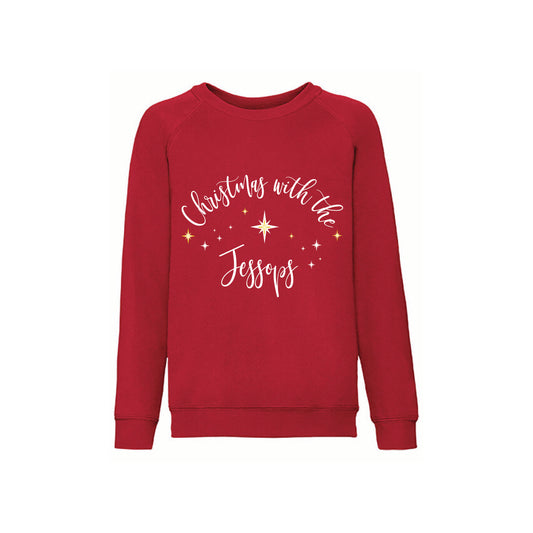 Family Name Christmas Jumper