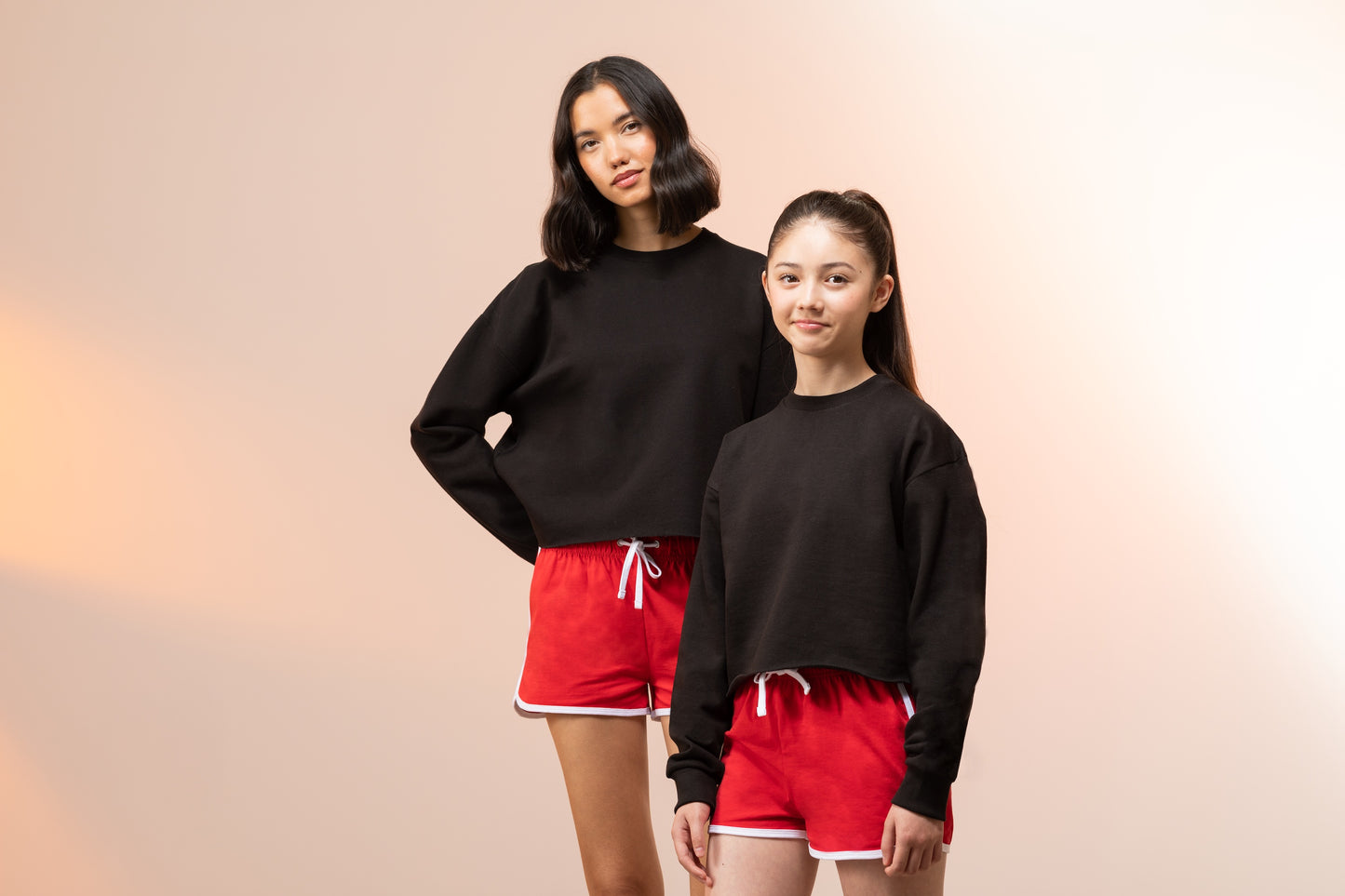 Cropped Slouch Sweatshirt