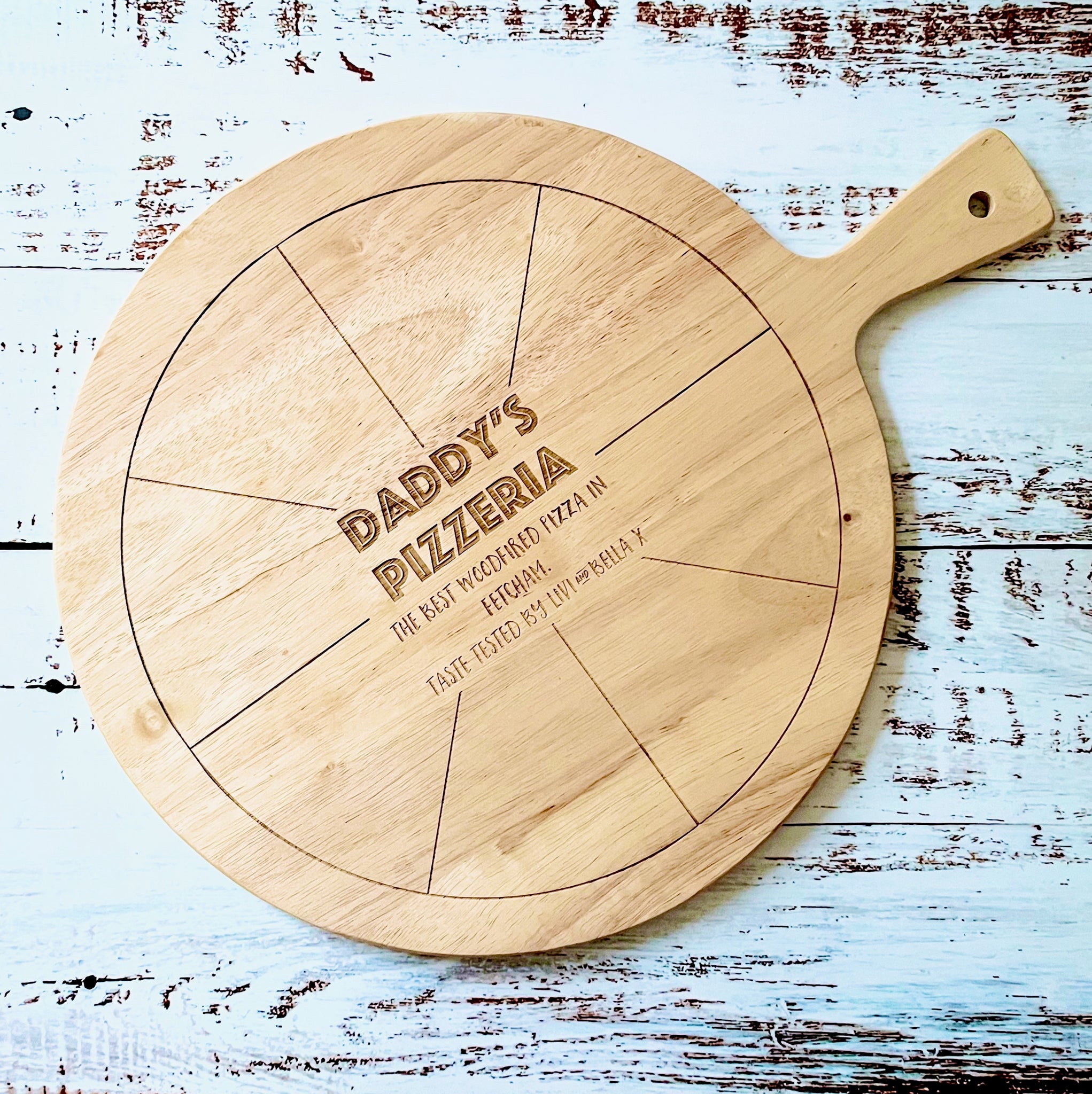 Personalised Pizza serving Board