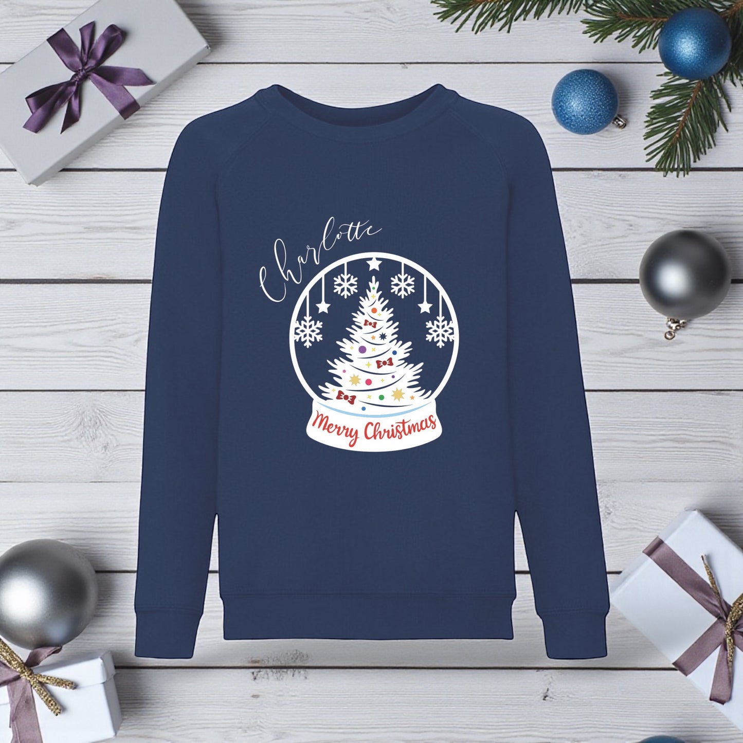 Snowglobe Christmas Jumper