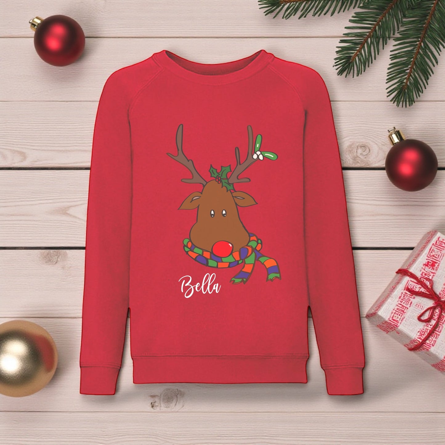 Cosy Reindeer Christmas Jumper