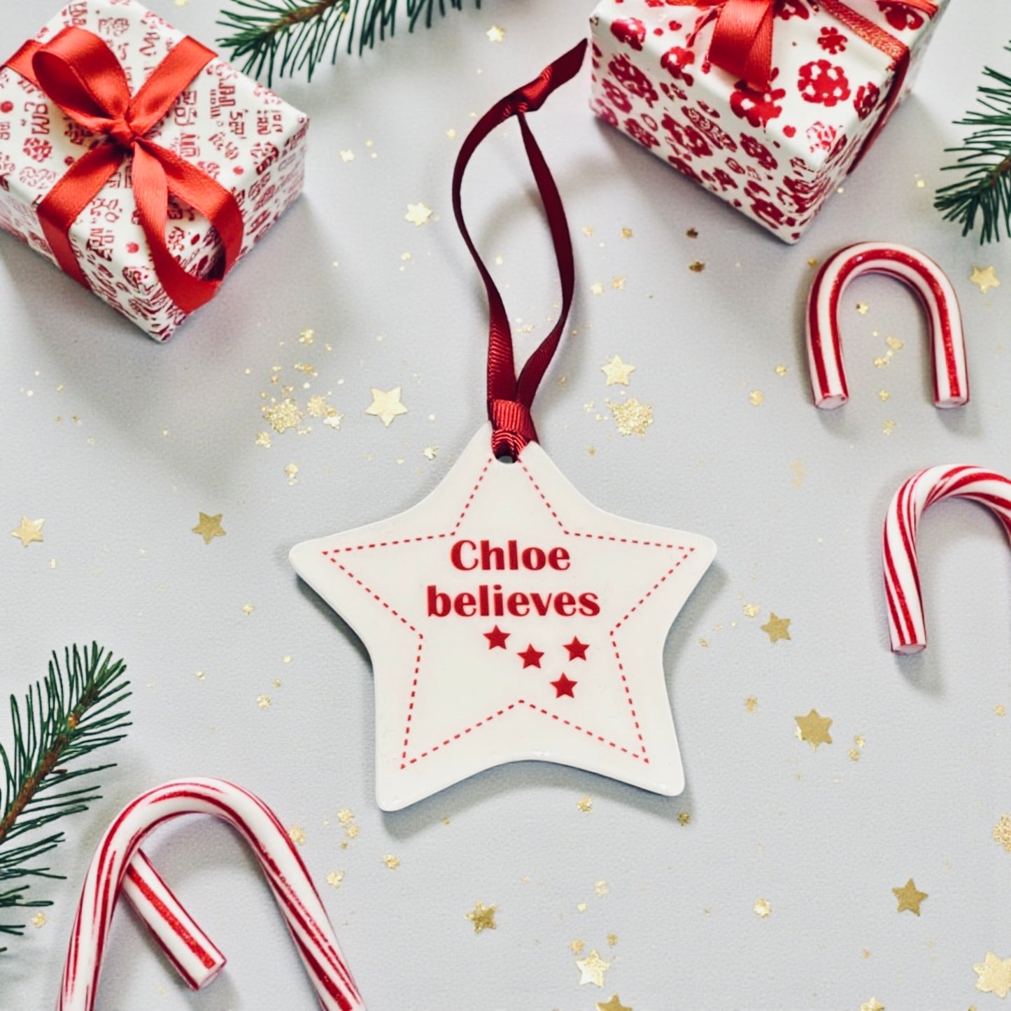 'I believe' Tree Decoration