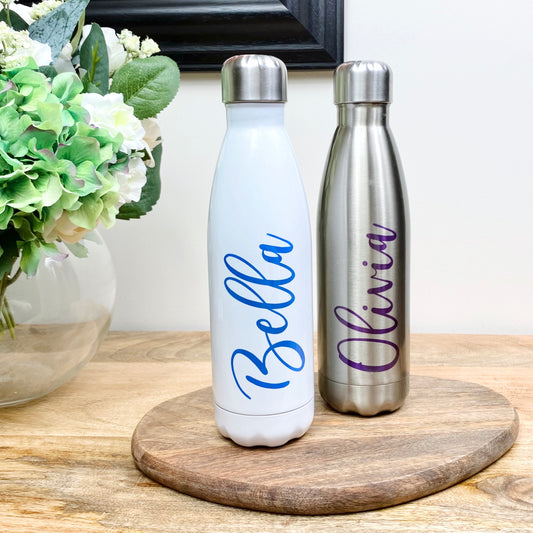 Personalised Bowling Pin Water Bottle
