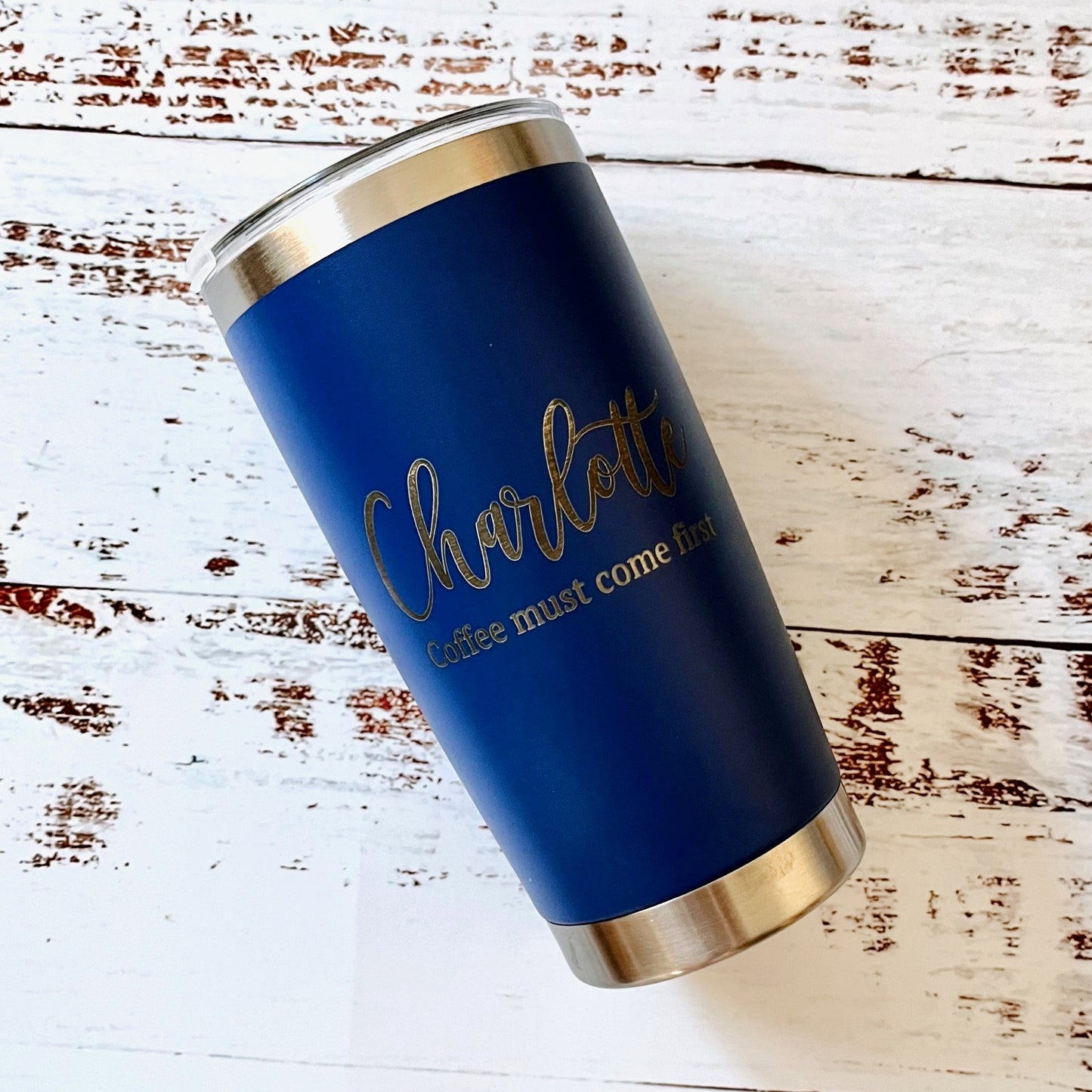 Engraved Thermal Travel Mug