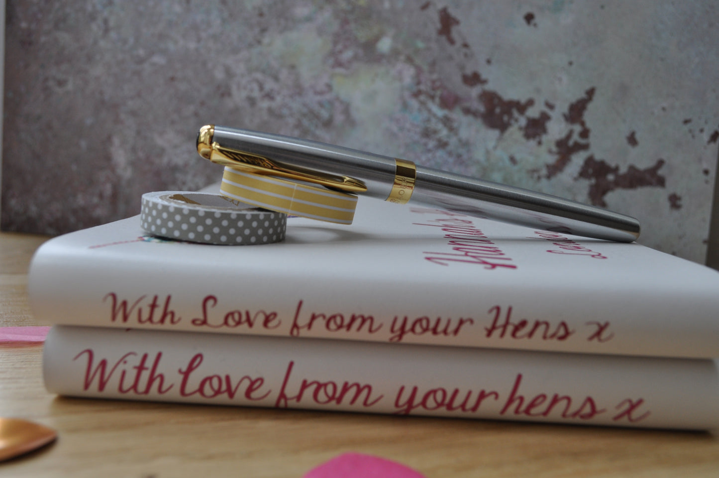 Personalised Liberty Heart Bunting Hen Party Journal