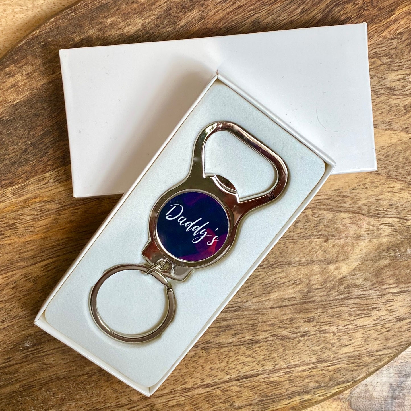 Personalised Bottle Opener Key Ring