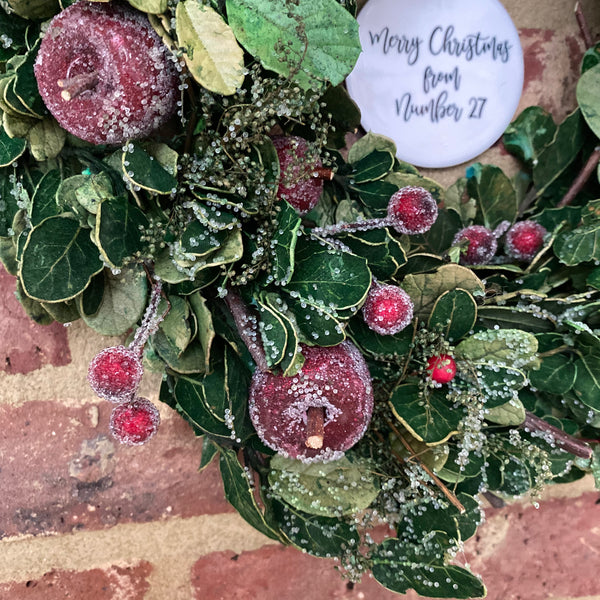 Personalised Festive Forest Wreath
