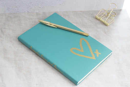 Personalised Leather Hopes And Dreams Journal