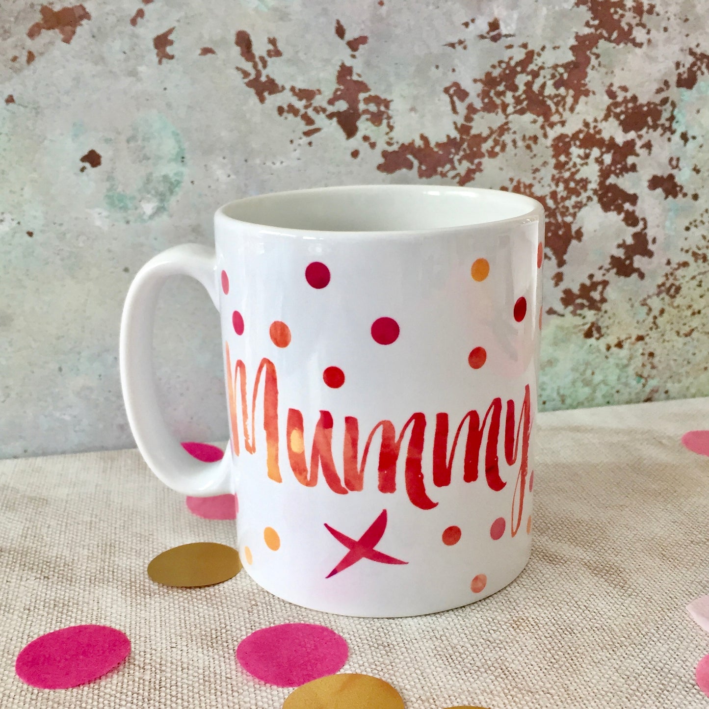 Personalised Contemporary Name Mug