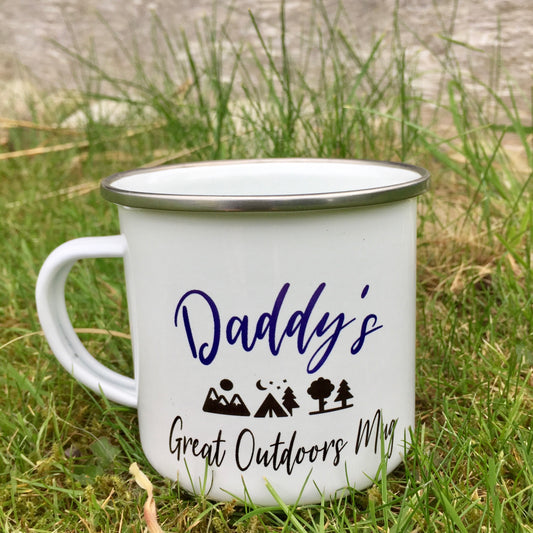 Enamel ‘Great Outdoors' Mug