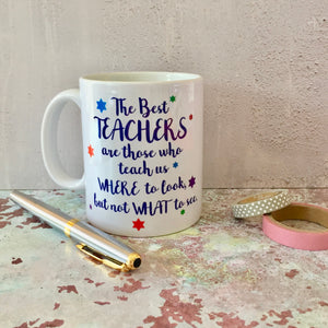 Personalised Teacher ‘Thank you’ Mug